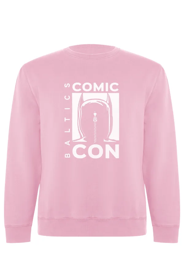Classic Logo Sweatshirt — Pink / White Print
