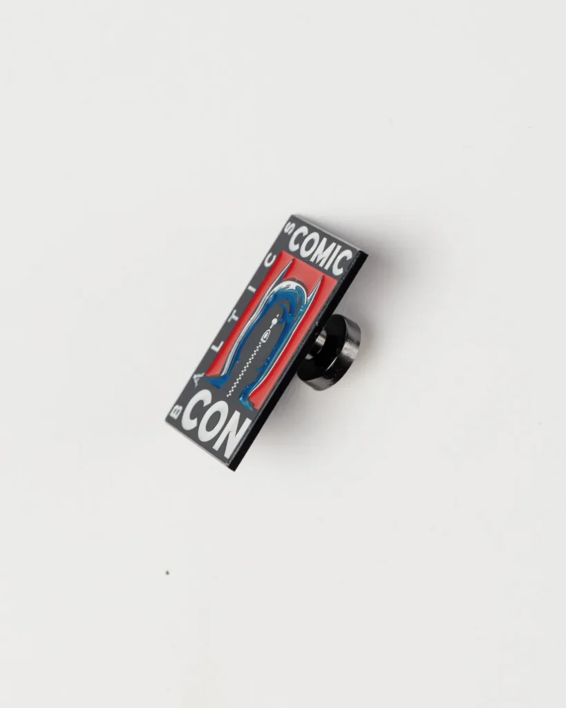 Comic Con Baltics Magnetic Pin